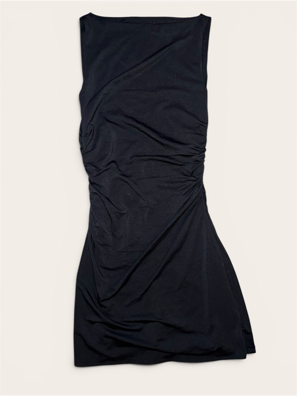 Abercrombie & Fitch Black Modal-Blend High Neck Dress Size Small NWT